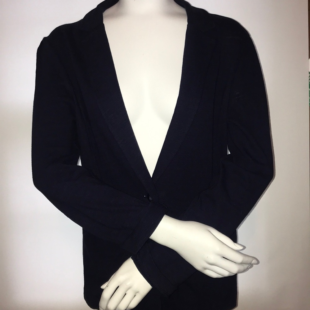 Caslon relaxed knit blazer